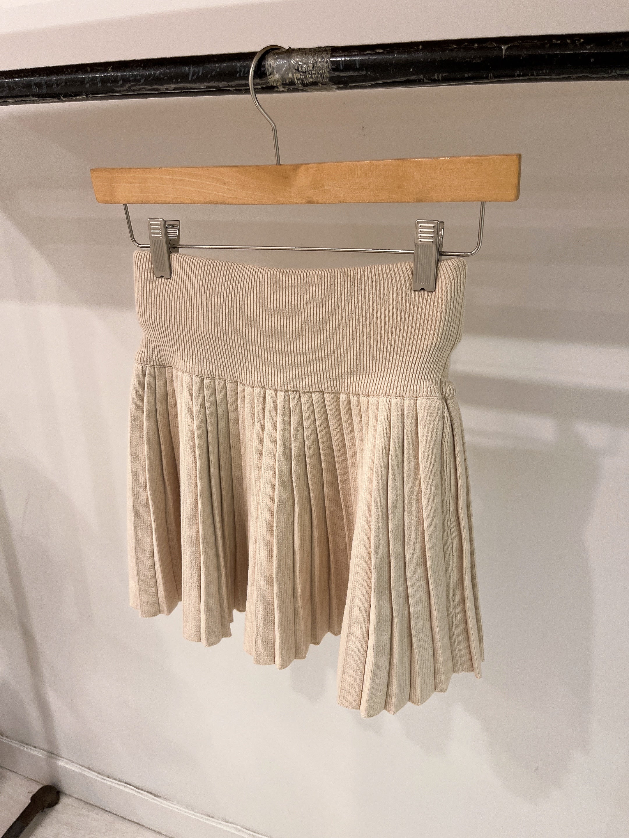 PERRIO Pleated knit skirt - Image 19