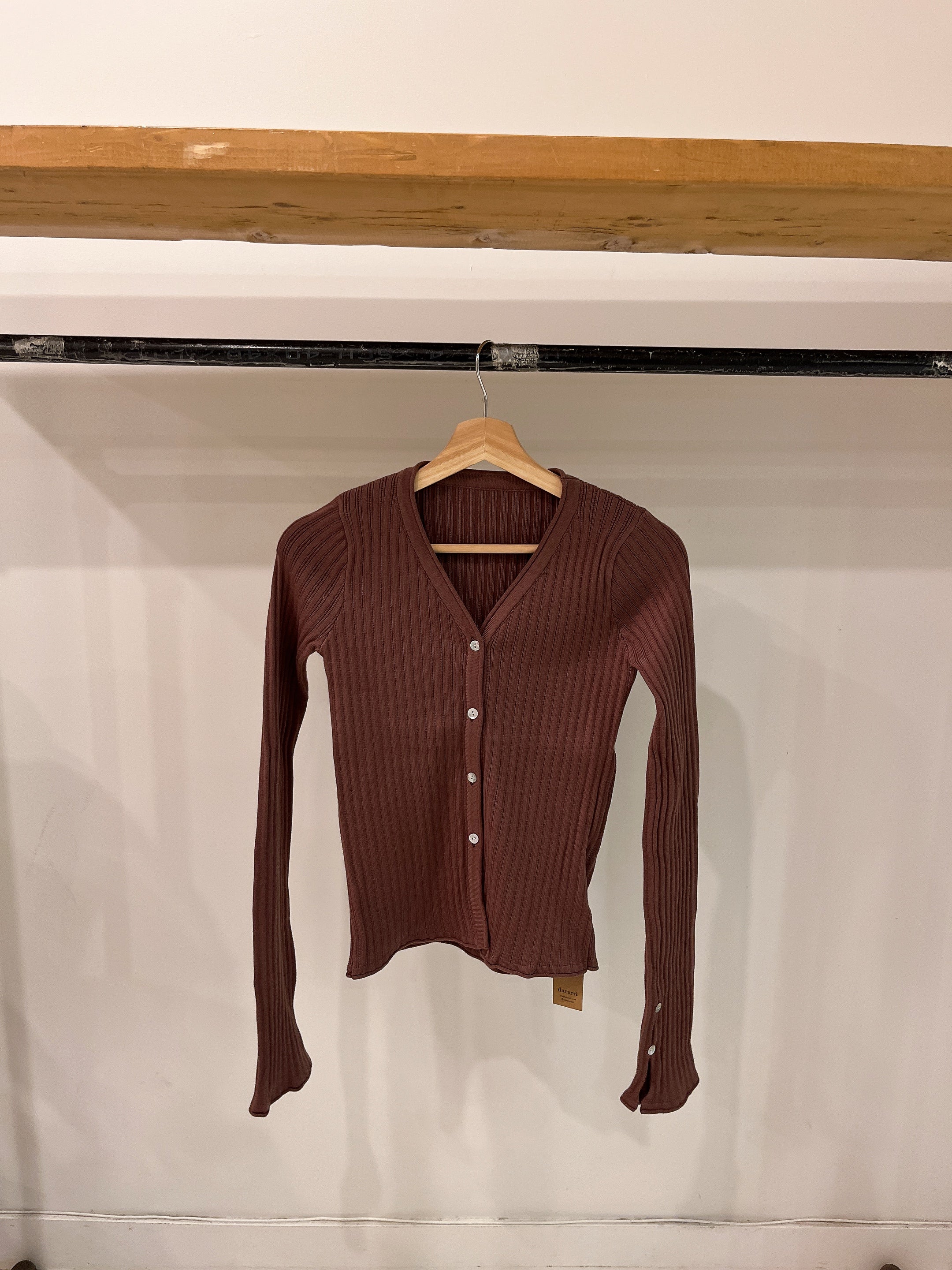 PERRIO Ribbed cardigan - Image 28