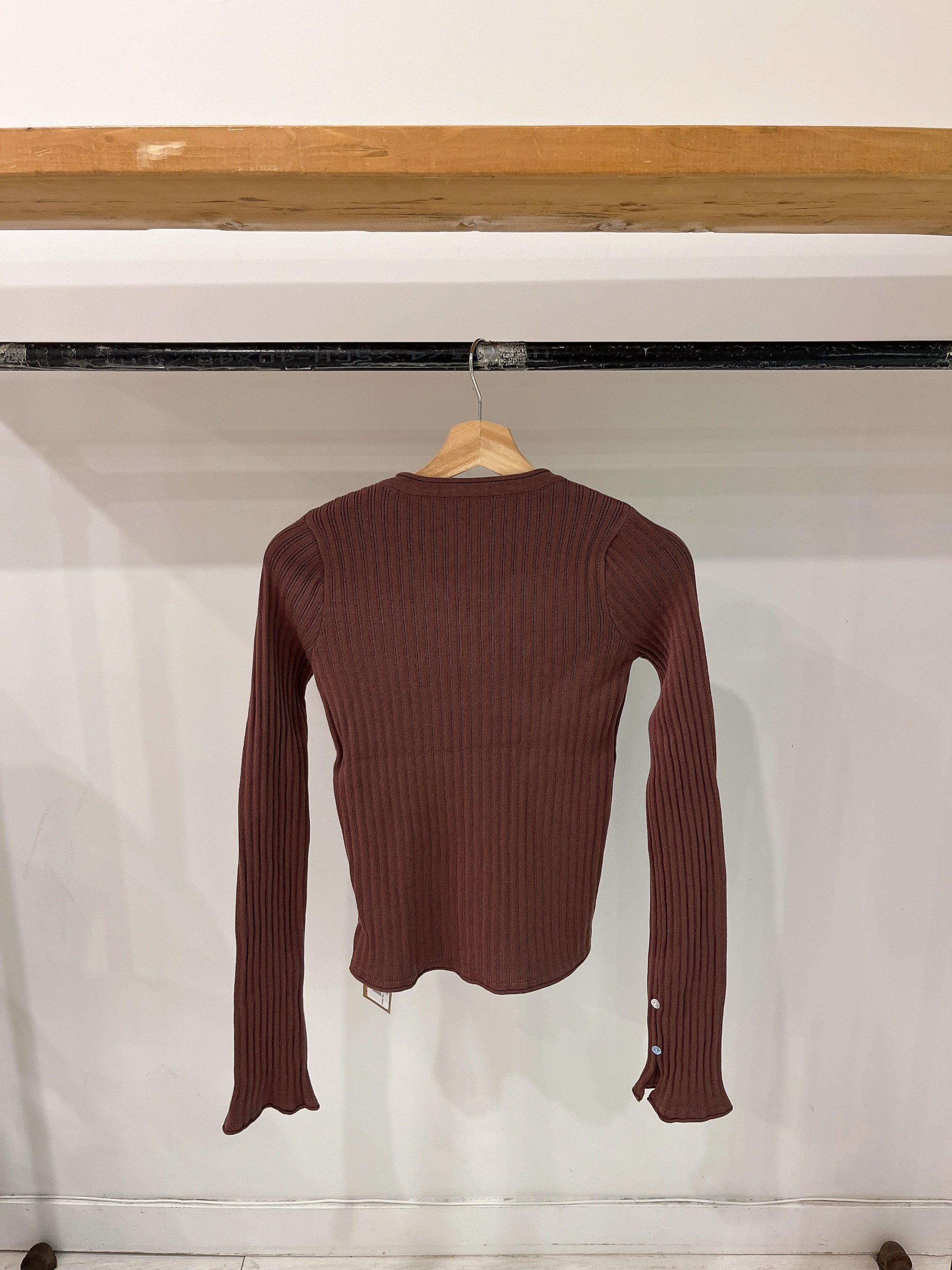 PERRIO Ribbed cardigan - Image 30