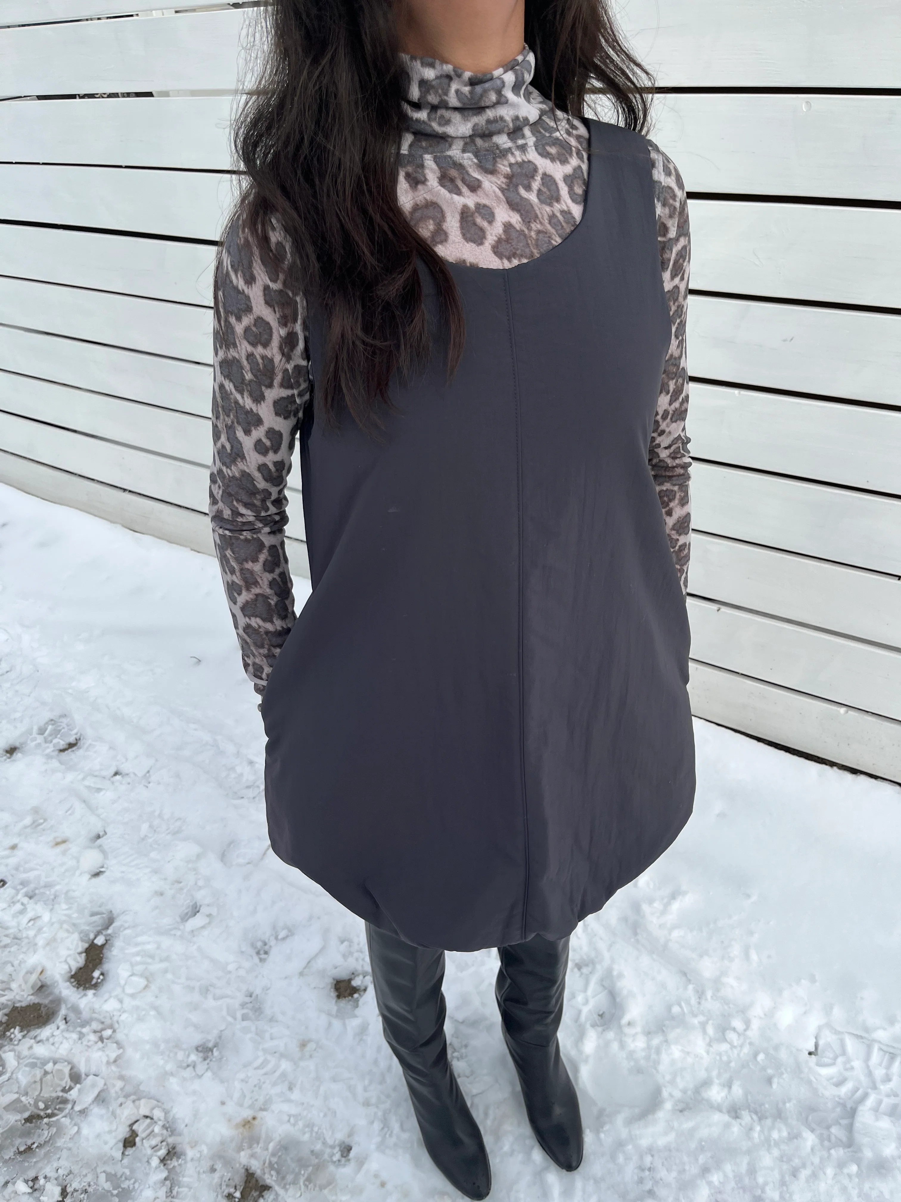 PRIME Padded balloon dress - Image 17