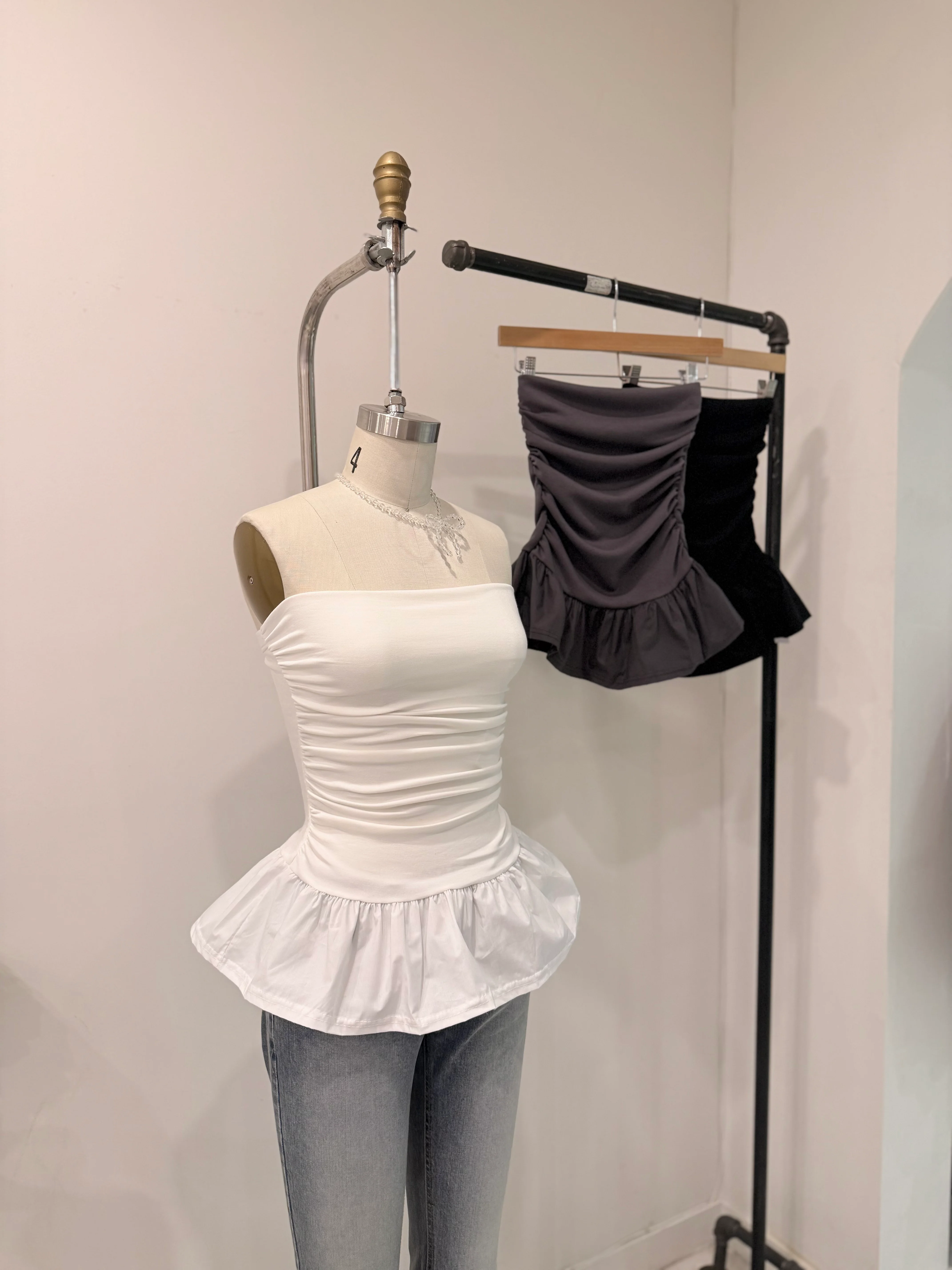 RADI Peplum tubetop - Image 8