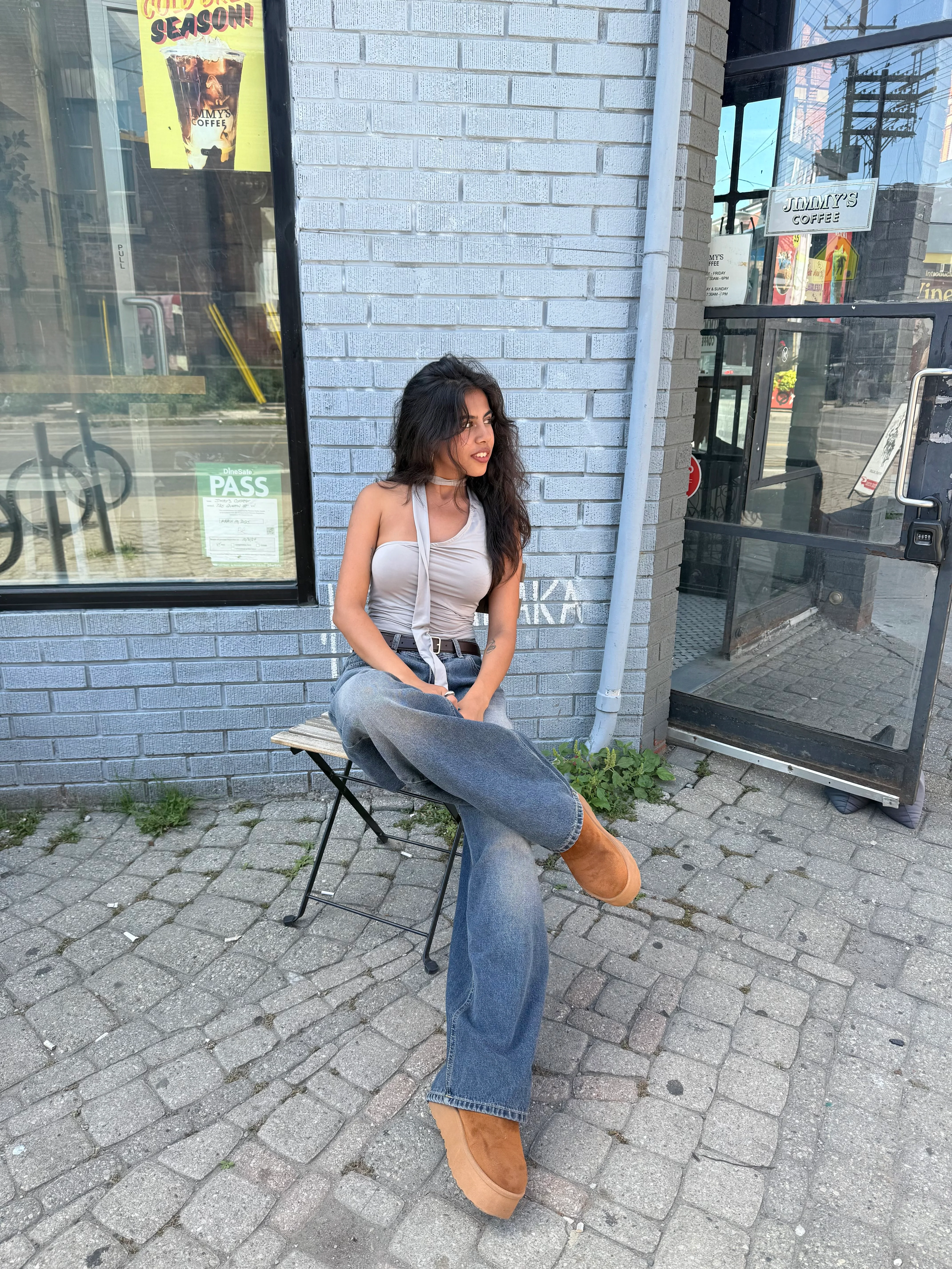 REY Acid washed baggy jeans - Image 4