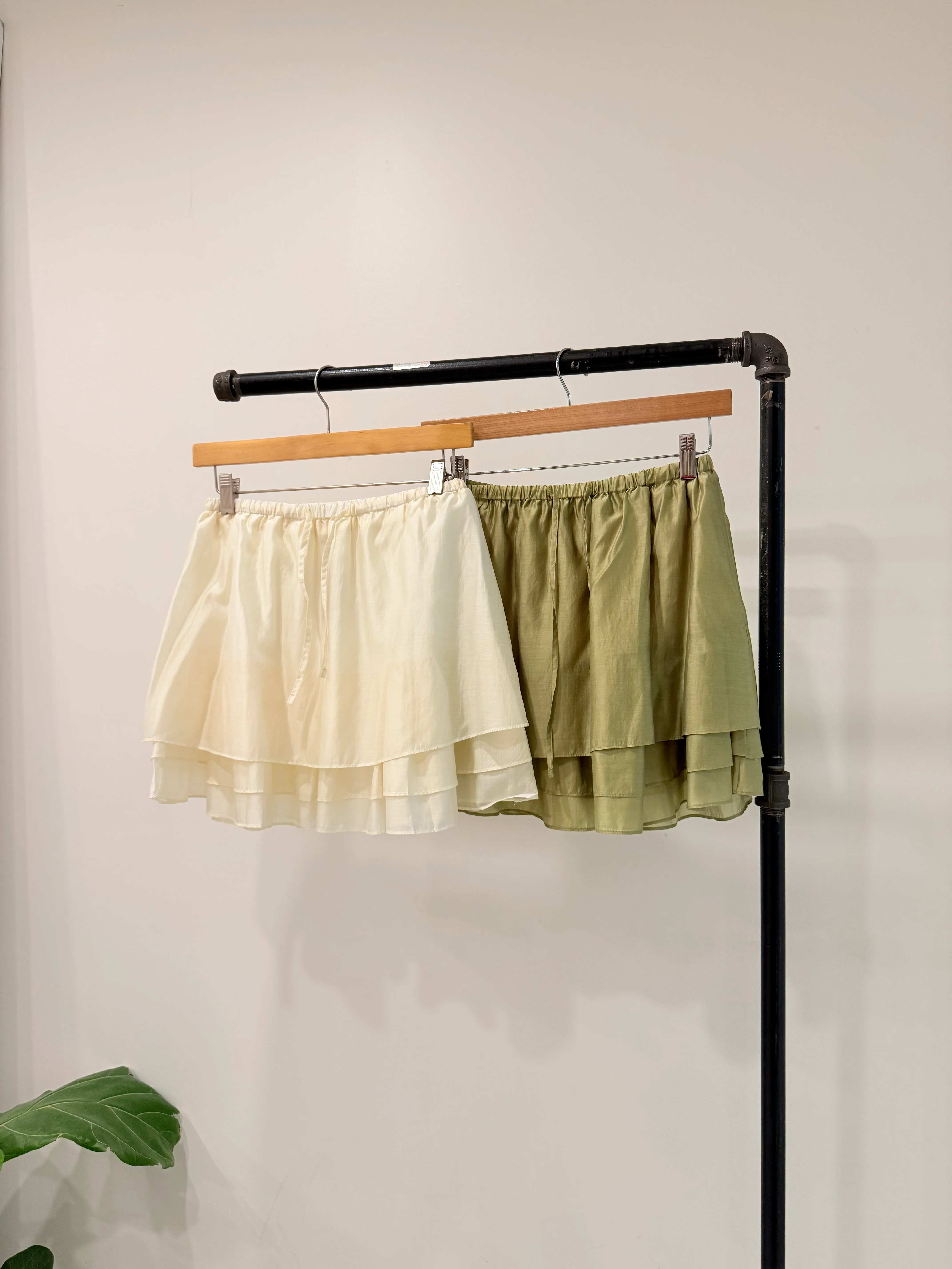 ROMMY Layered mini skirt - Image 4