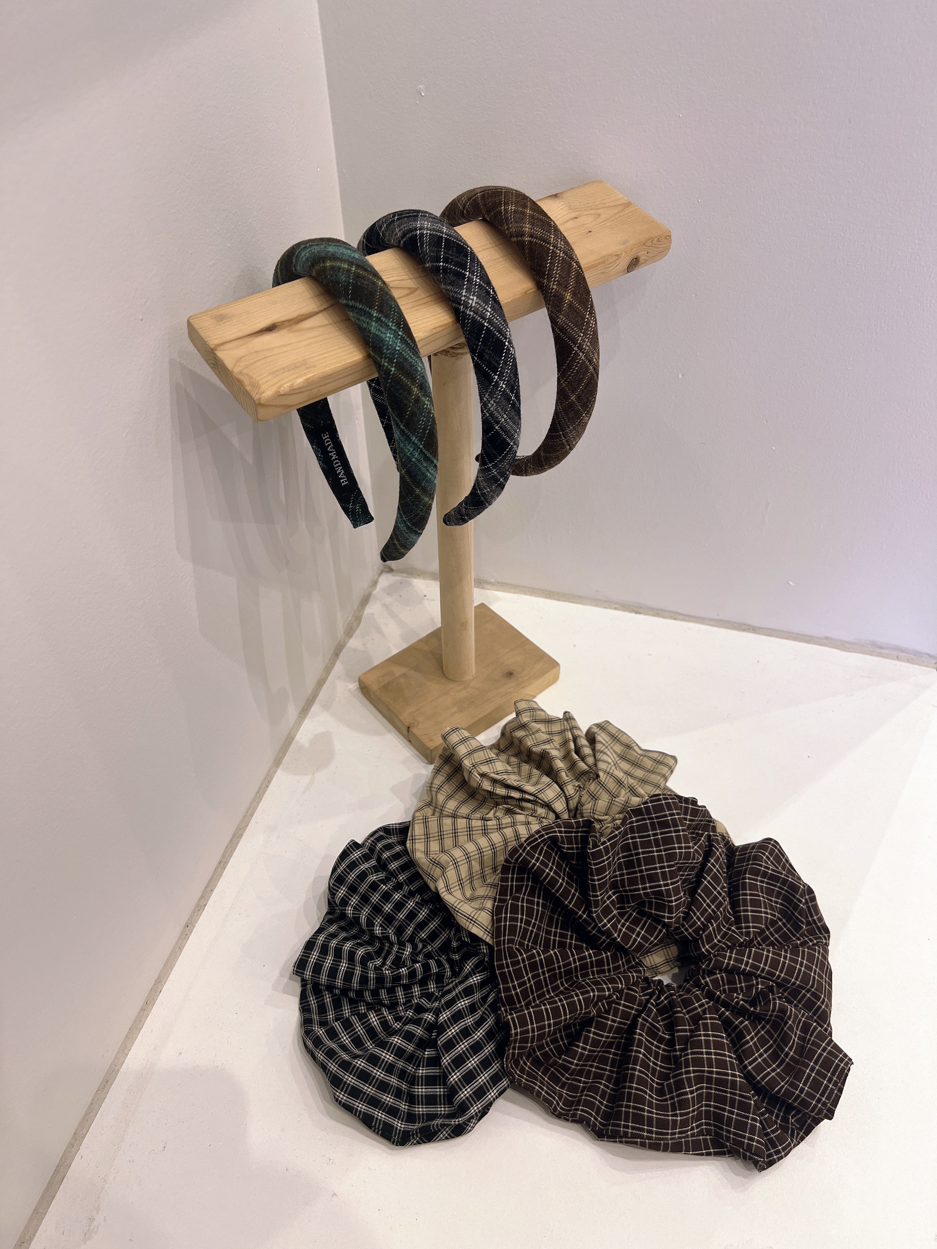 RYO Padded plaid headband - Image 4