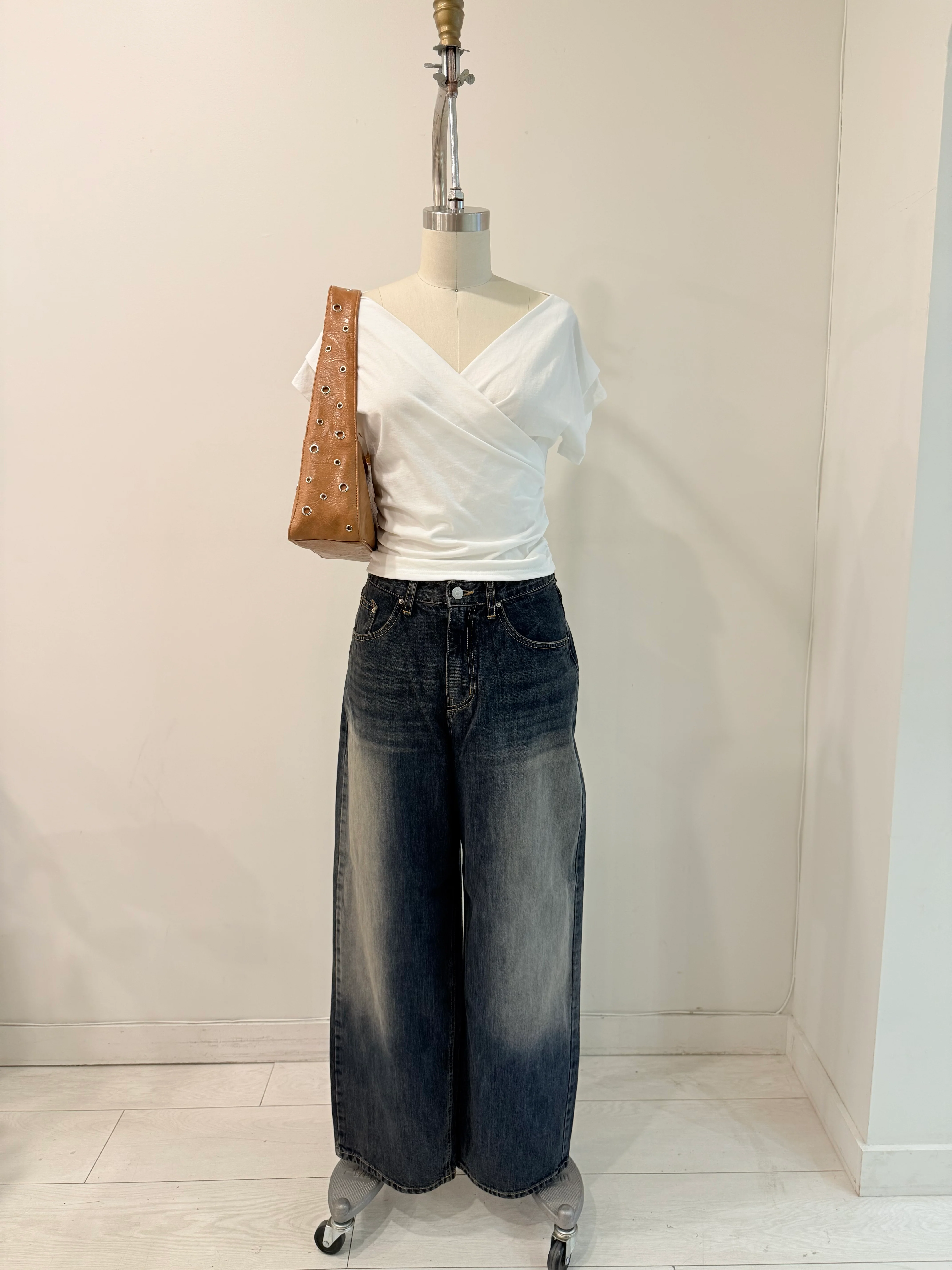 SAM Acid washed baggy jeans - Image 8