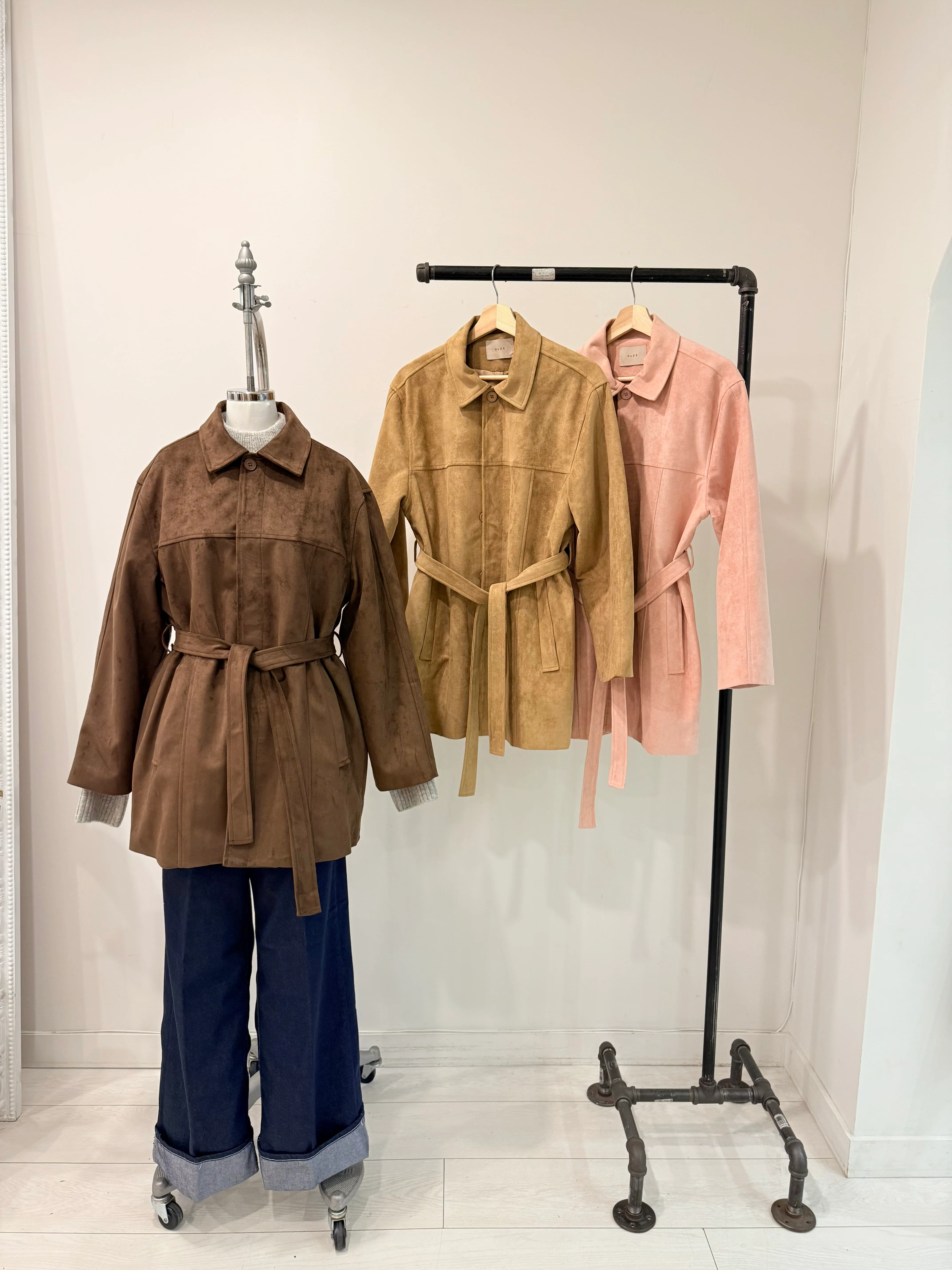 SAINT Vegan suede coat - Image 8