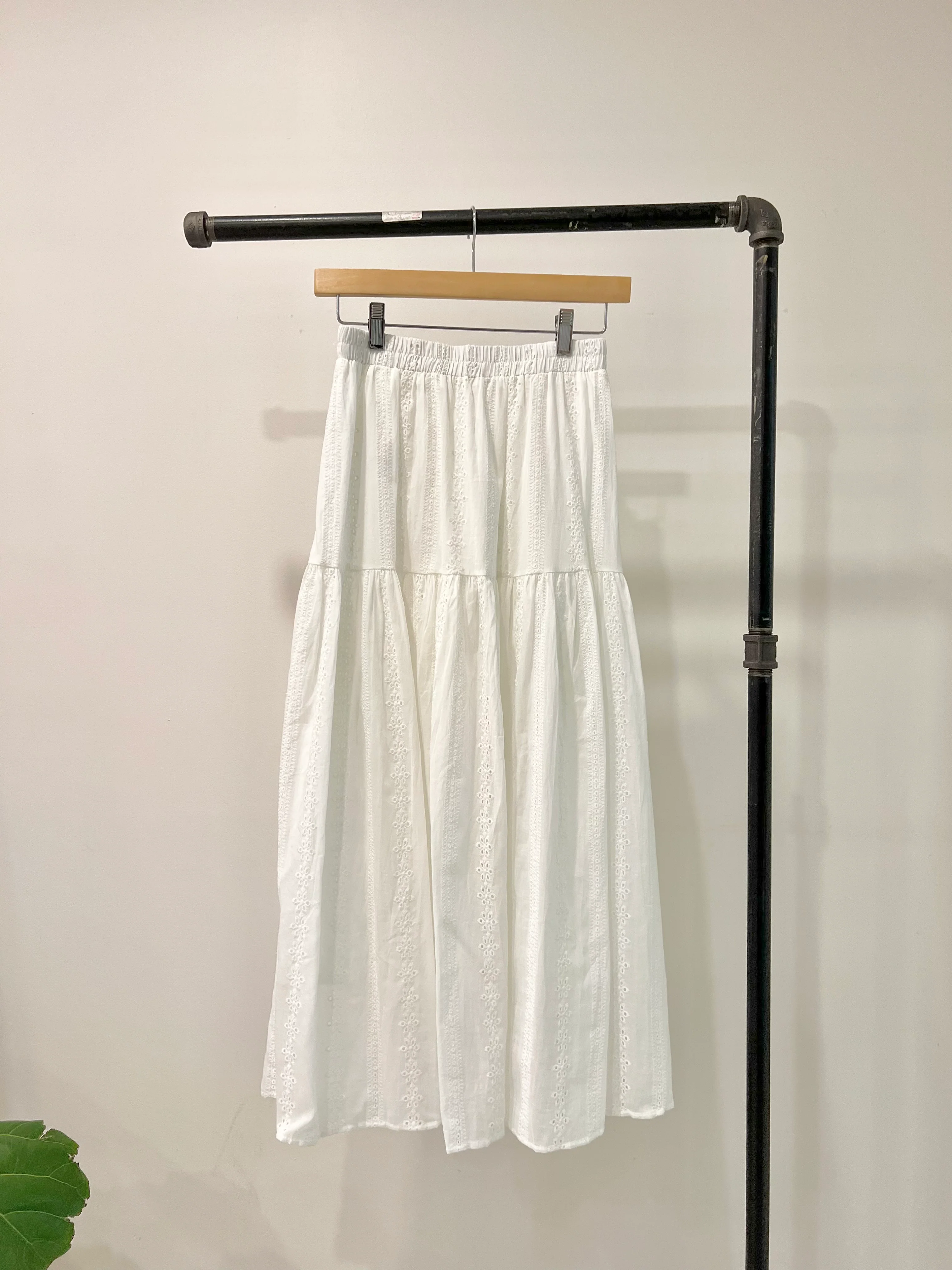 SERENE Eyelet maxi skirt - Image 16
