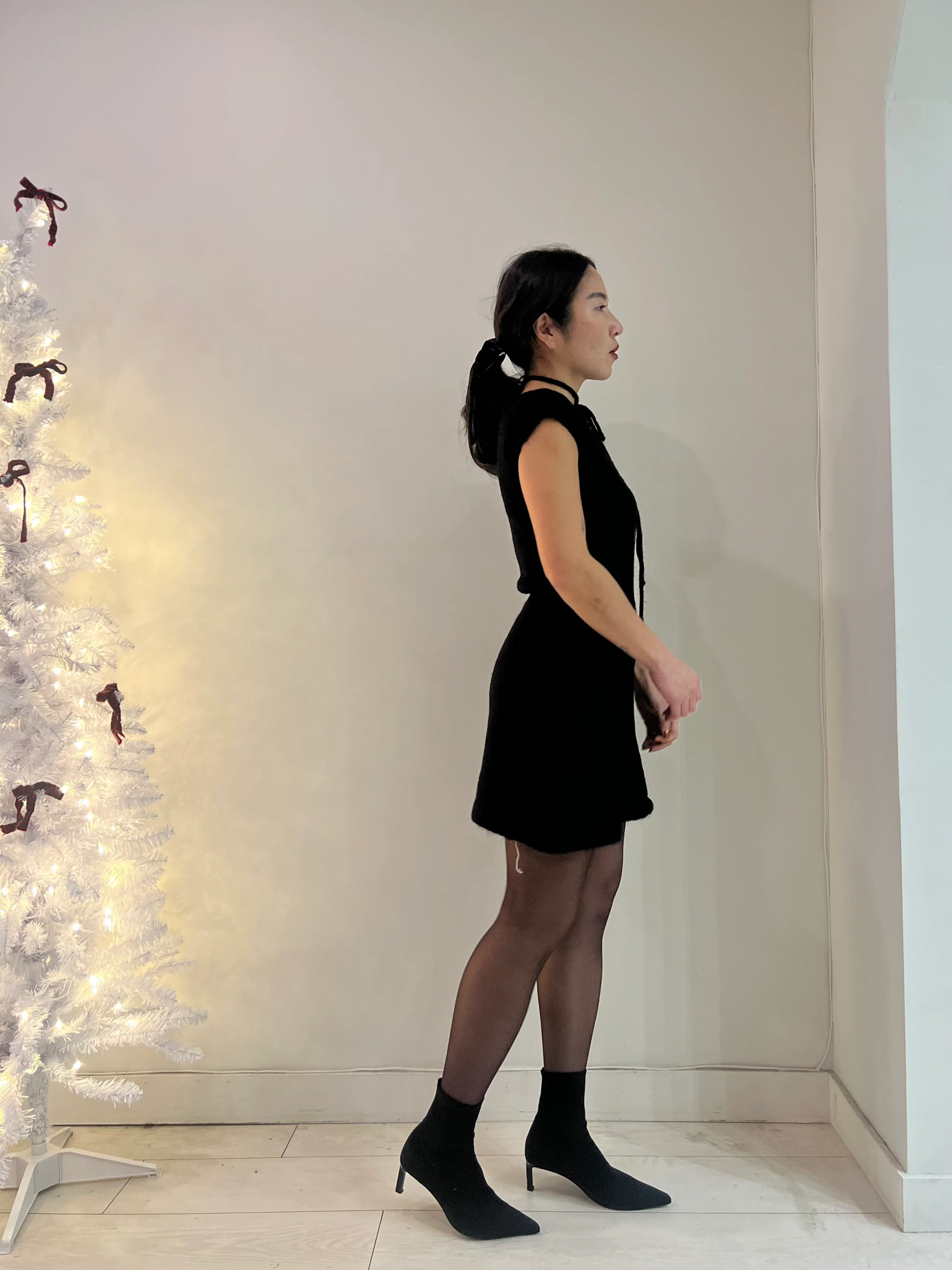 SIWIG Fuzzy mini dress - Image 15