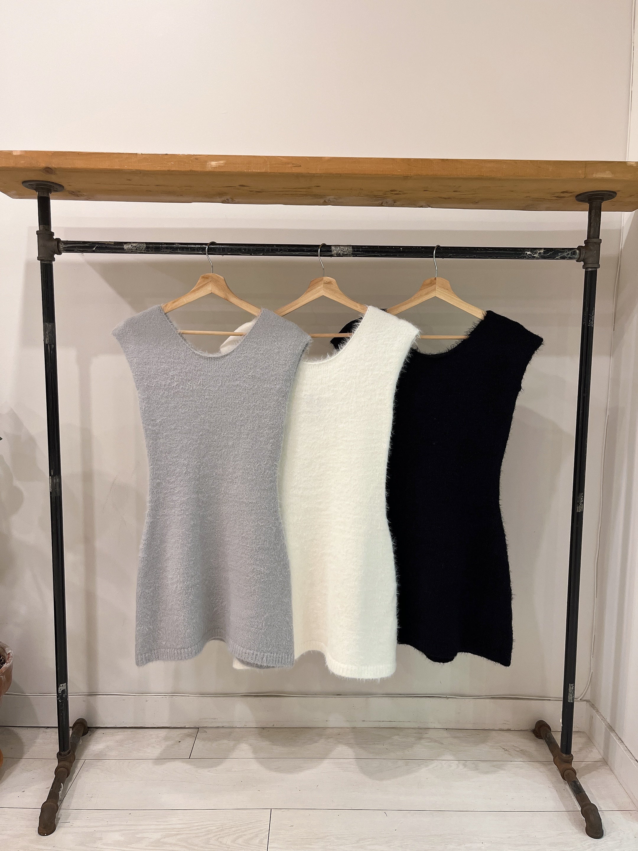SIWIG Fuzzy mini dress - Image 17