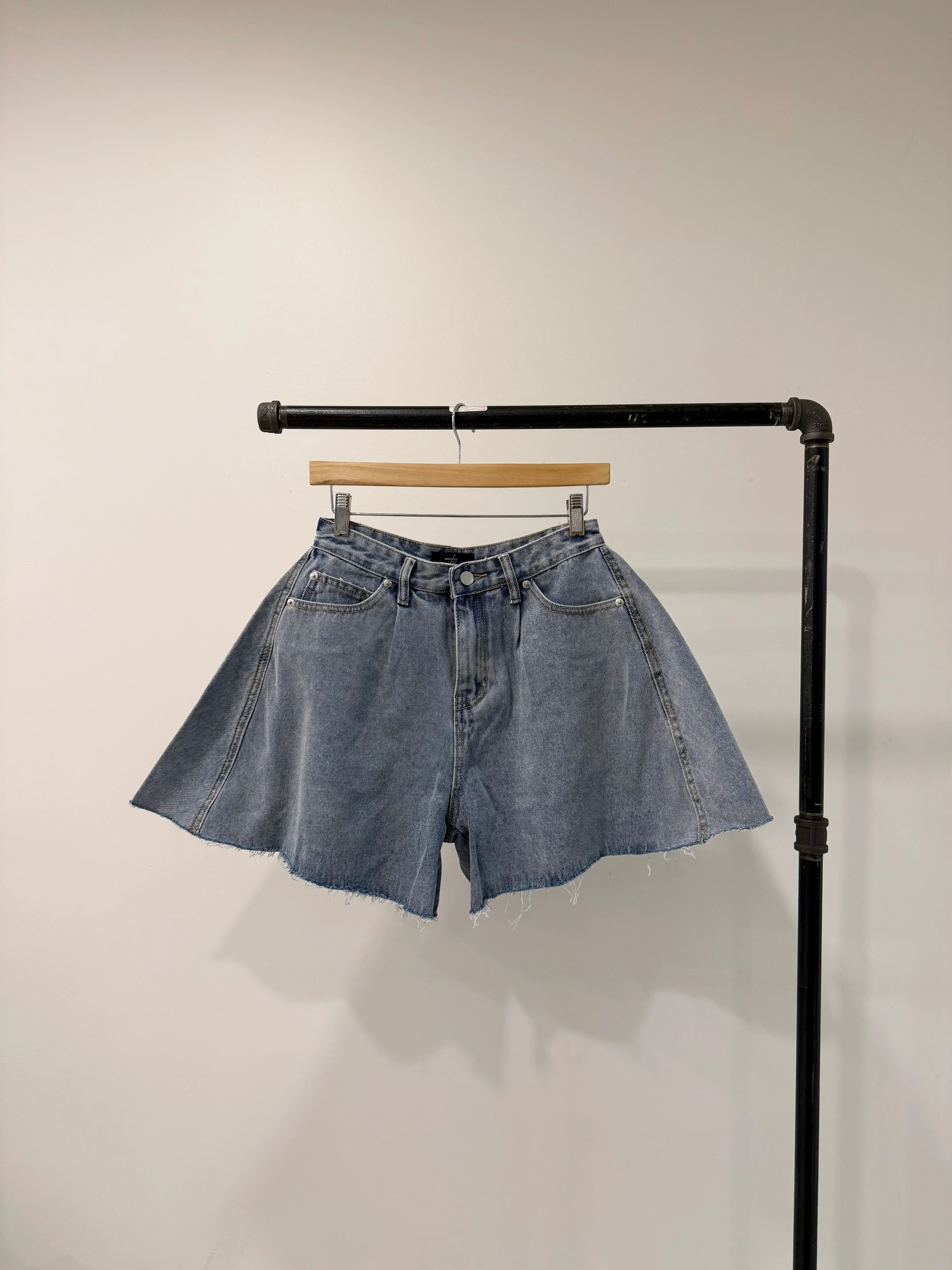 SKET  Flare denim shorts - Image 23