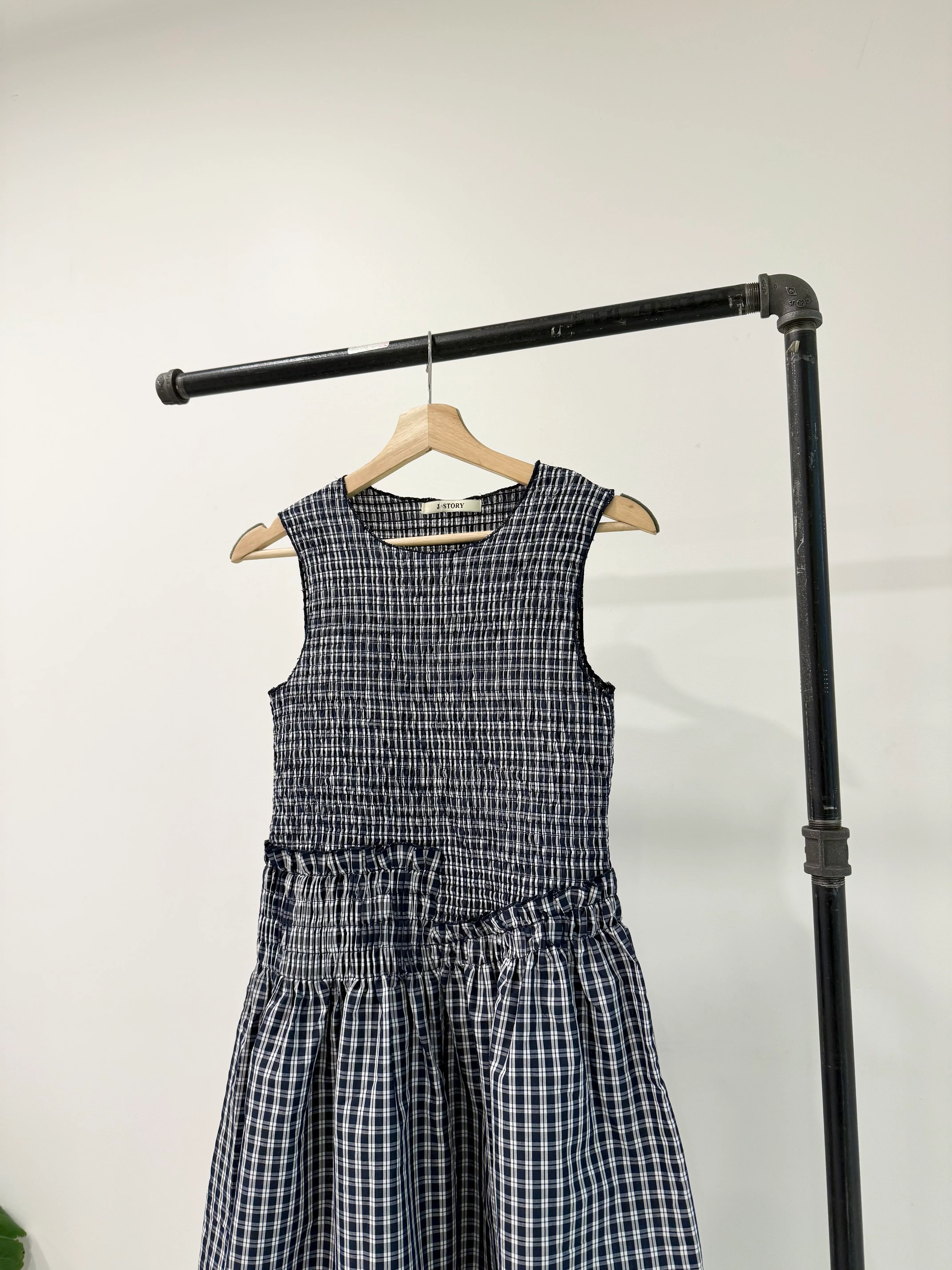 SOMSOM Printed smocked dress - Image 5