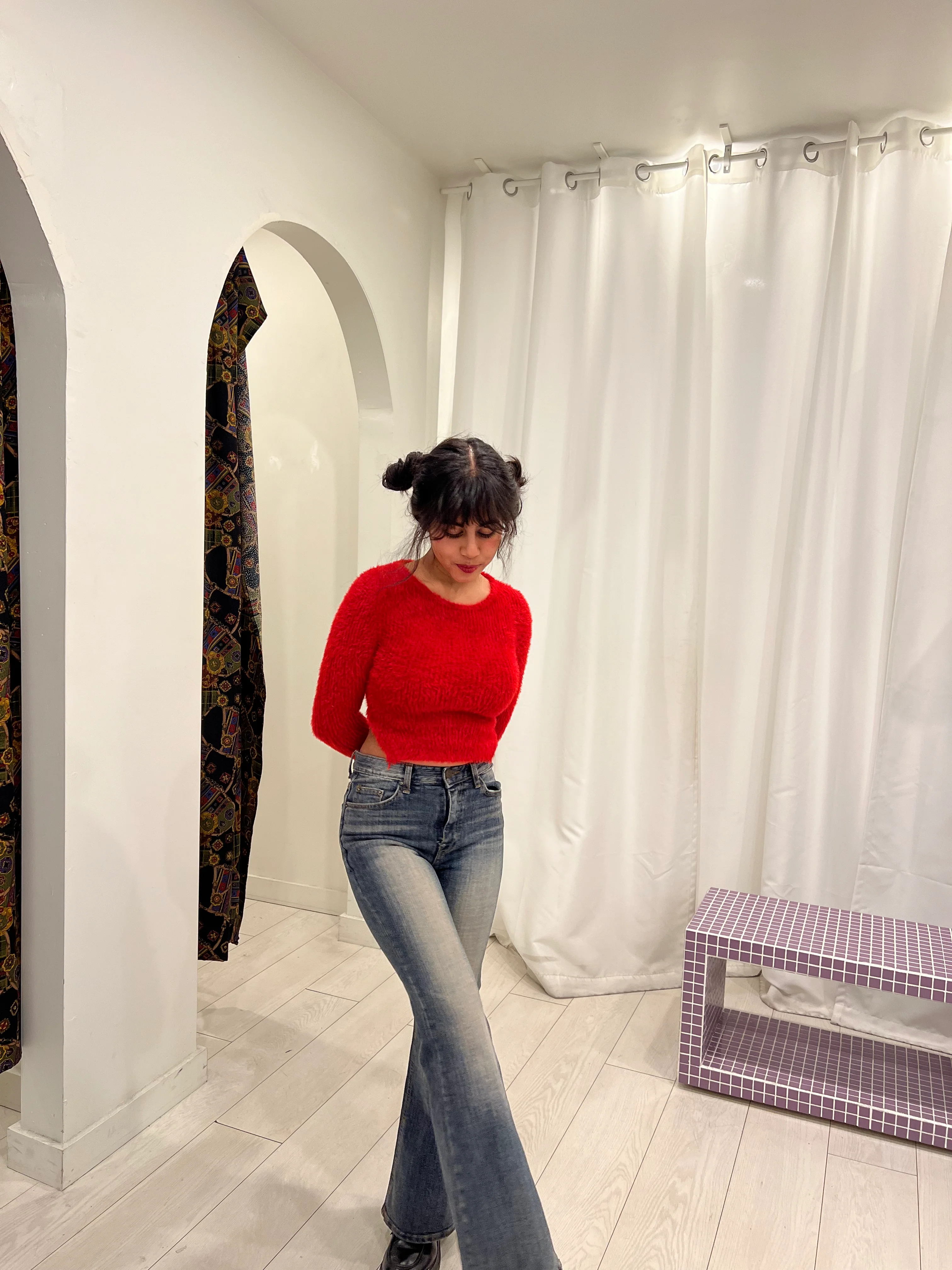 STAIR Backless angora top - Image 15