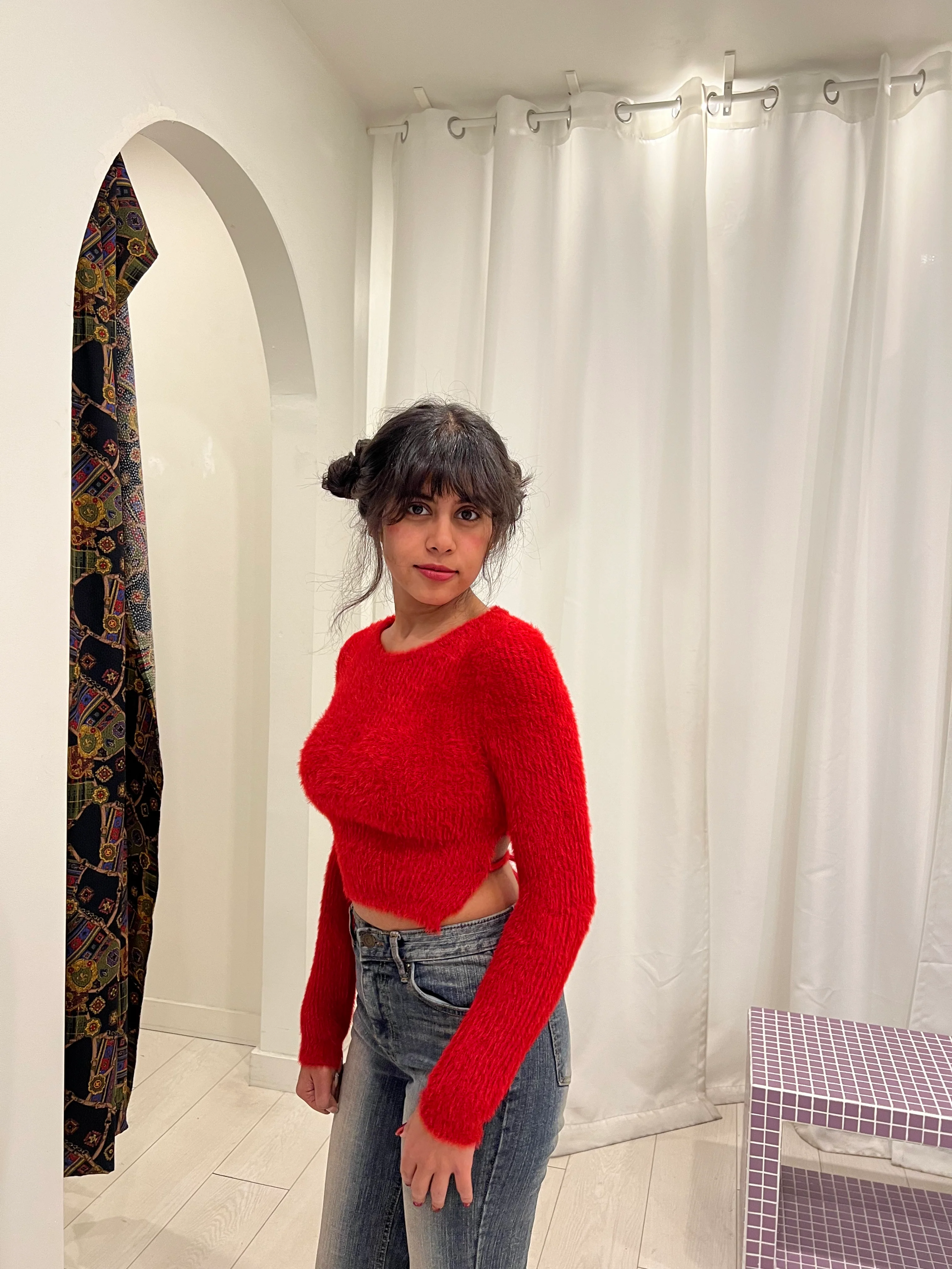 STAIR Backless angora top - Image 9