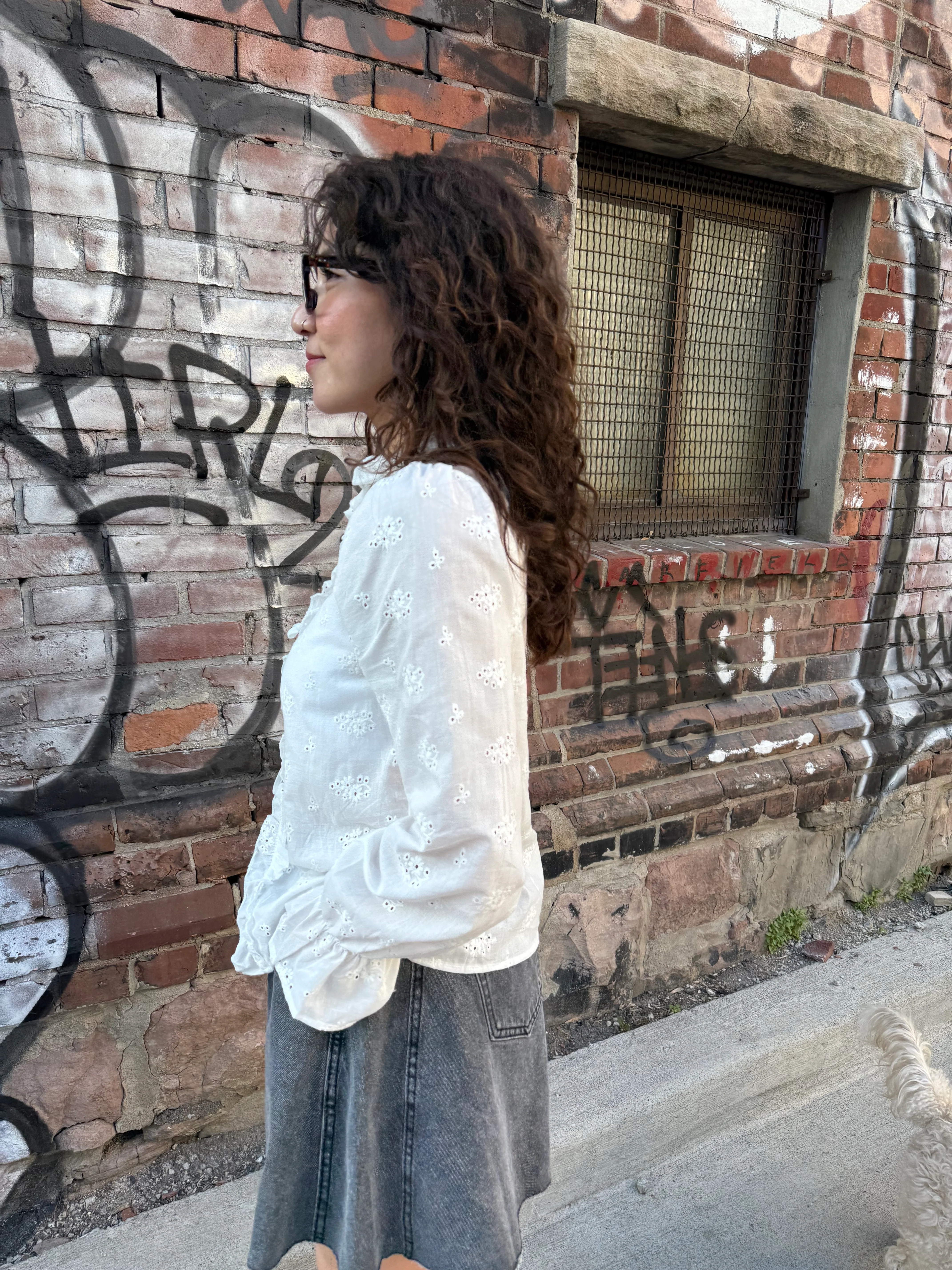 SWEET Eyelet blouse - Image 8