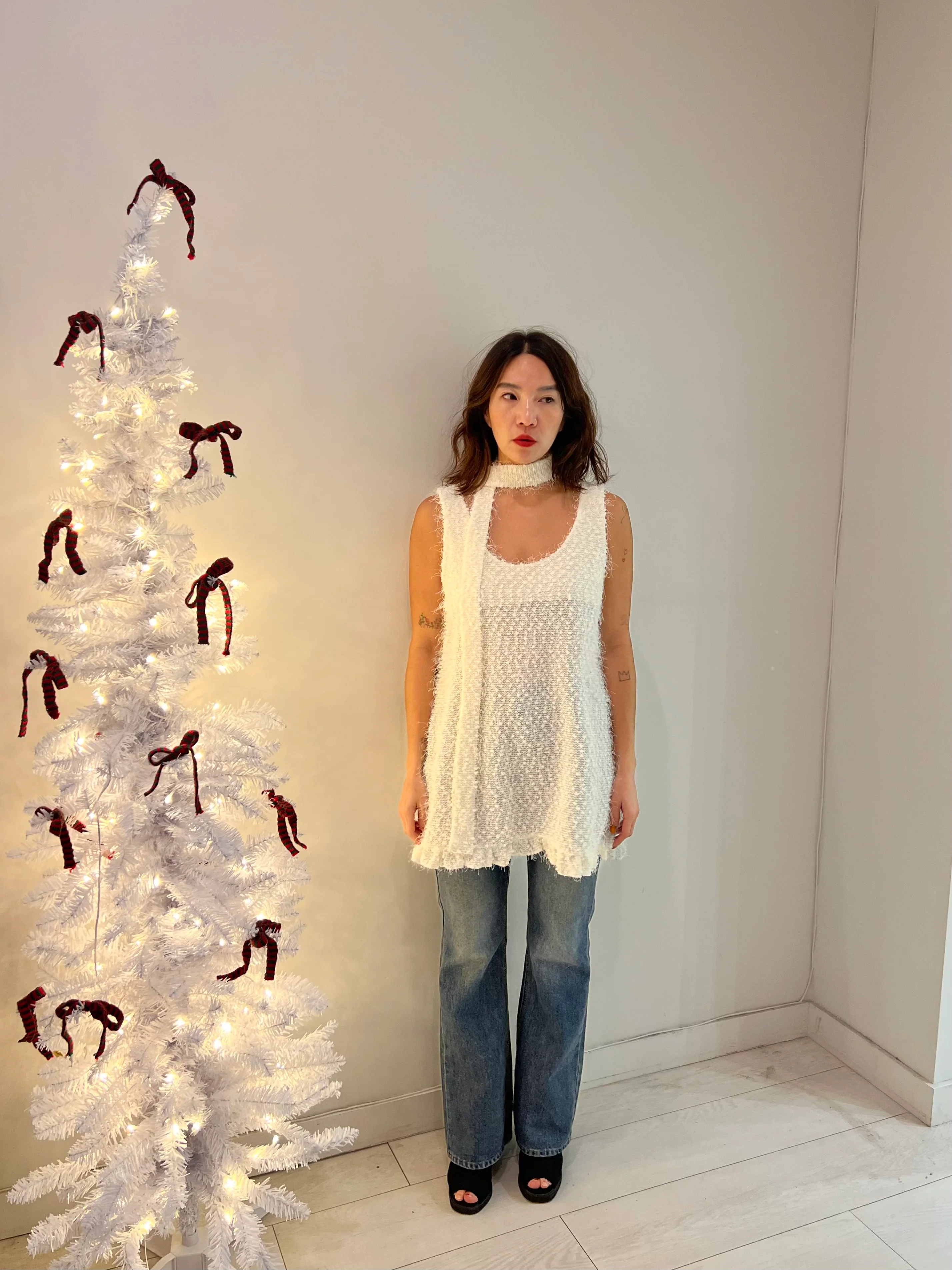 TANIA Tweed tunic dress - Image 3