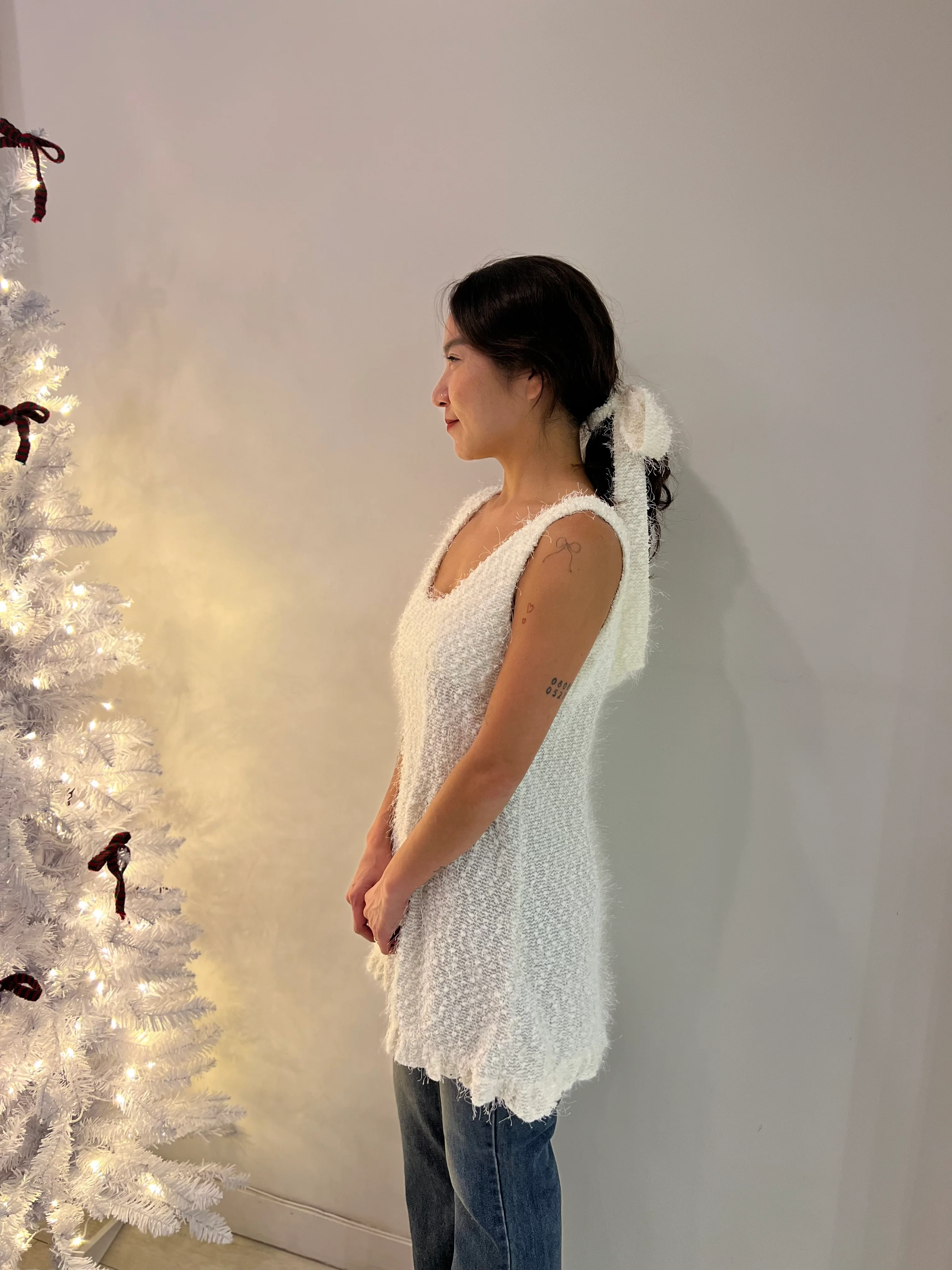 TANIA Tweed tunic dress - Image 4