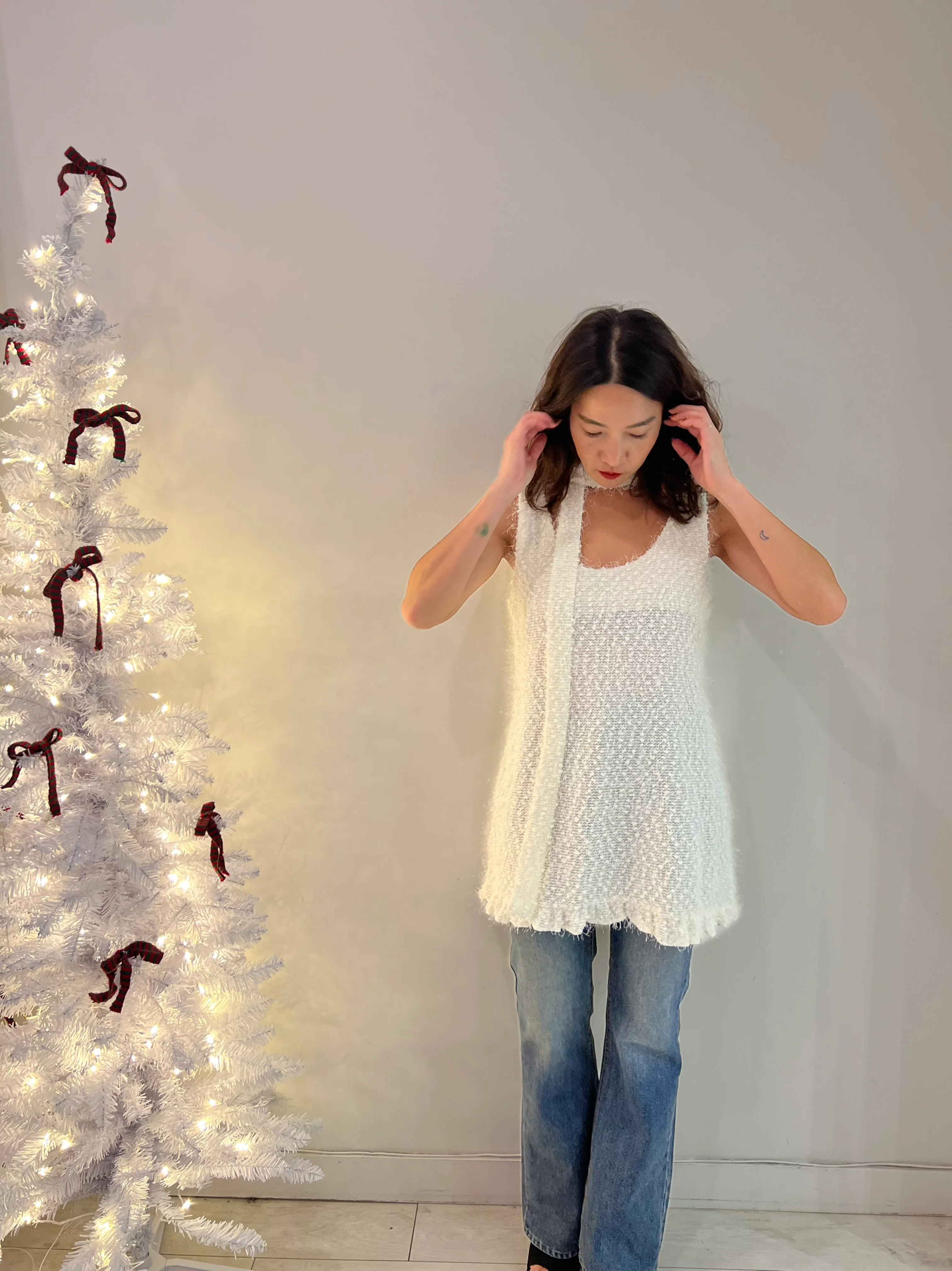 TANIA Tweed tunic dress - Image 6
