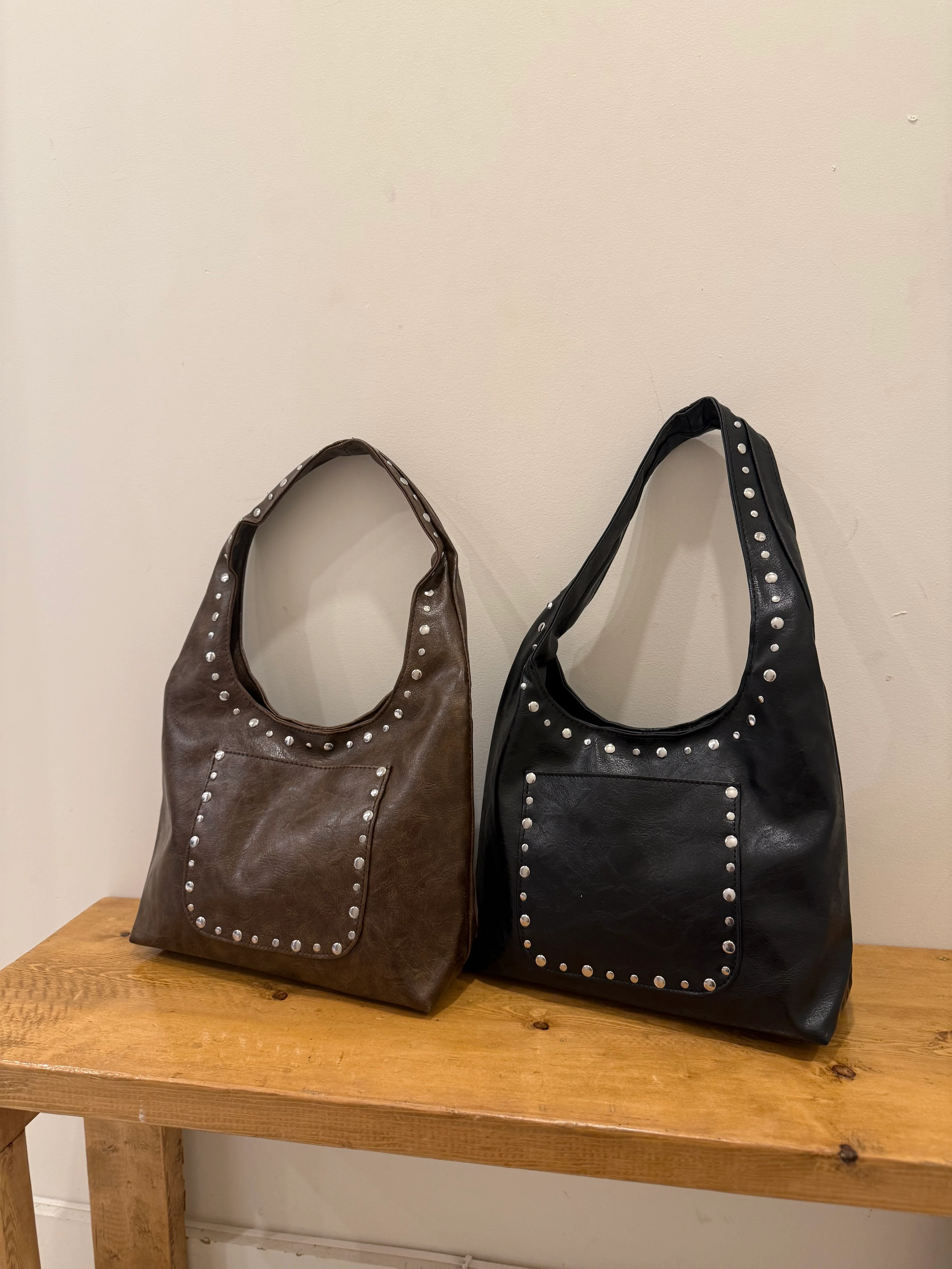MISHA Studded hobo bag - Image 2