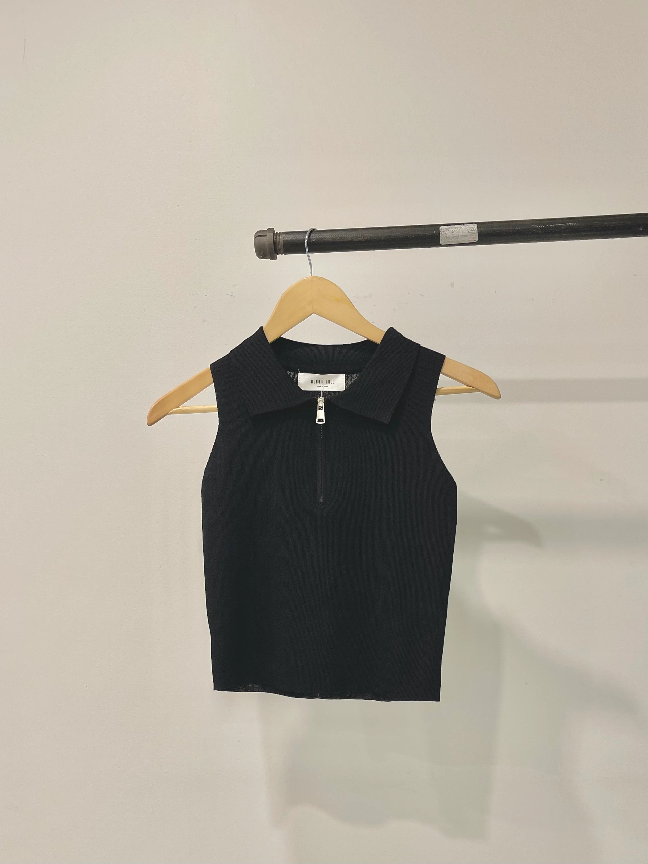 TESSA Half-zip knit tank - Image 8