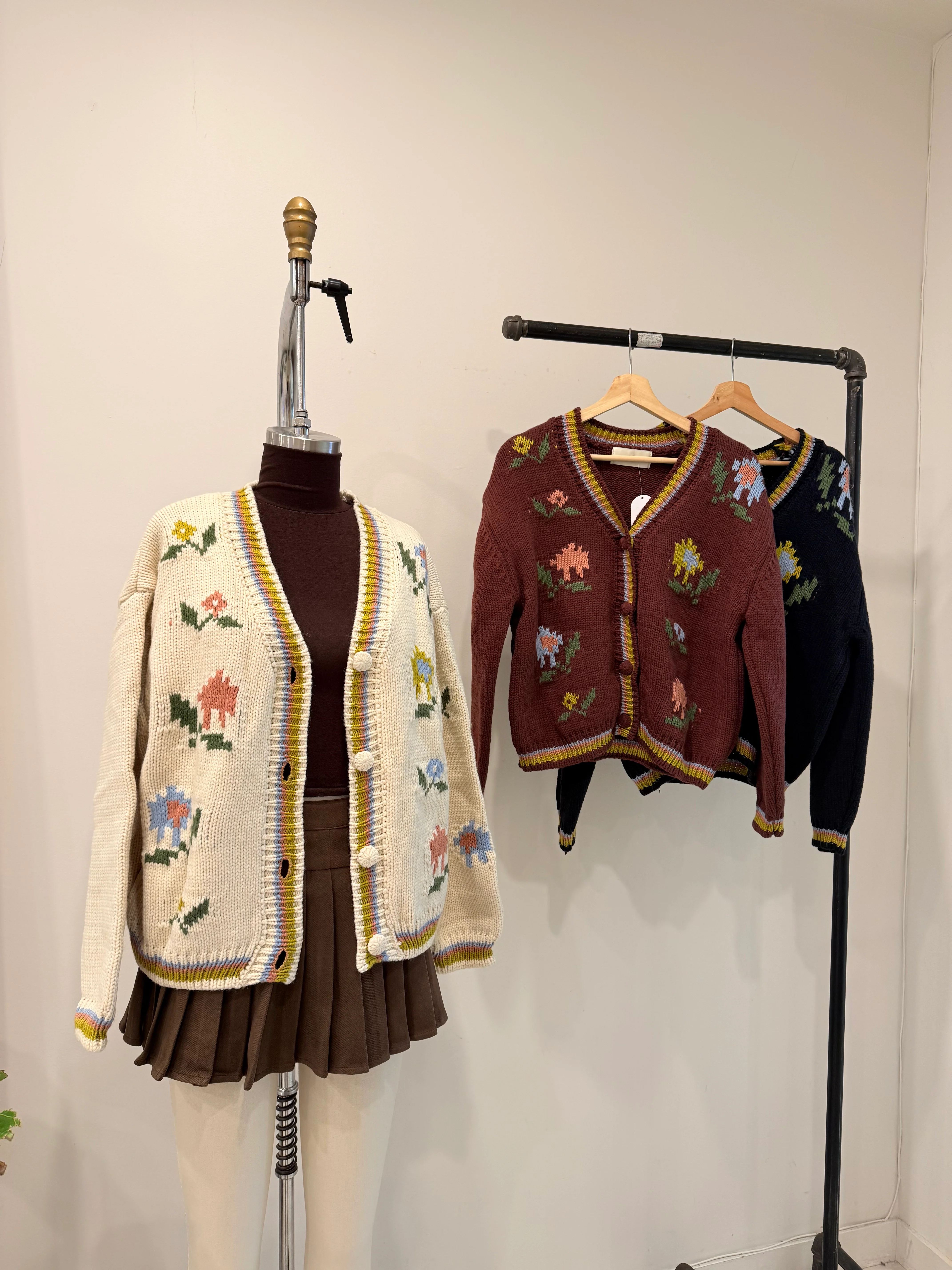 TOPIO Flower cardigan - Image 6