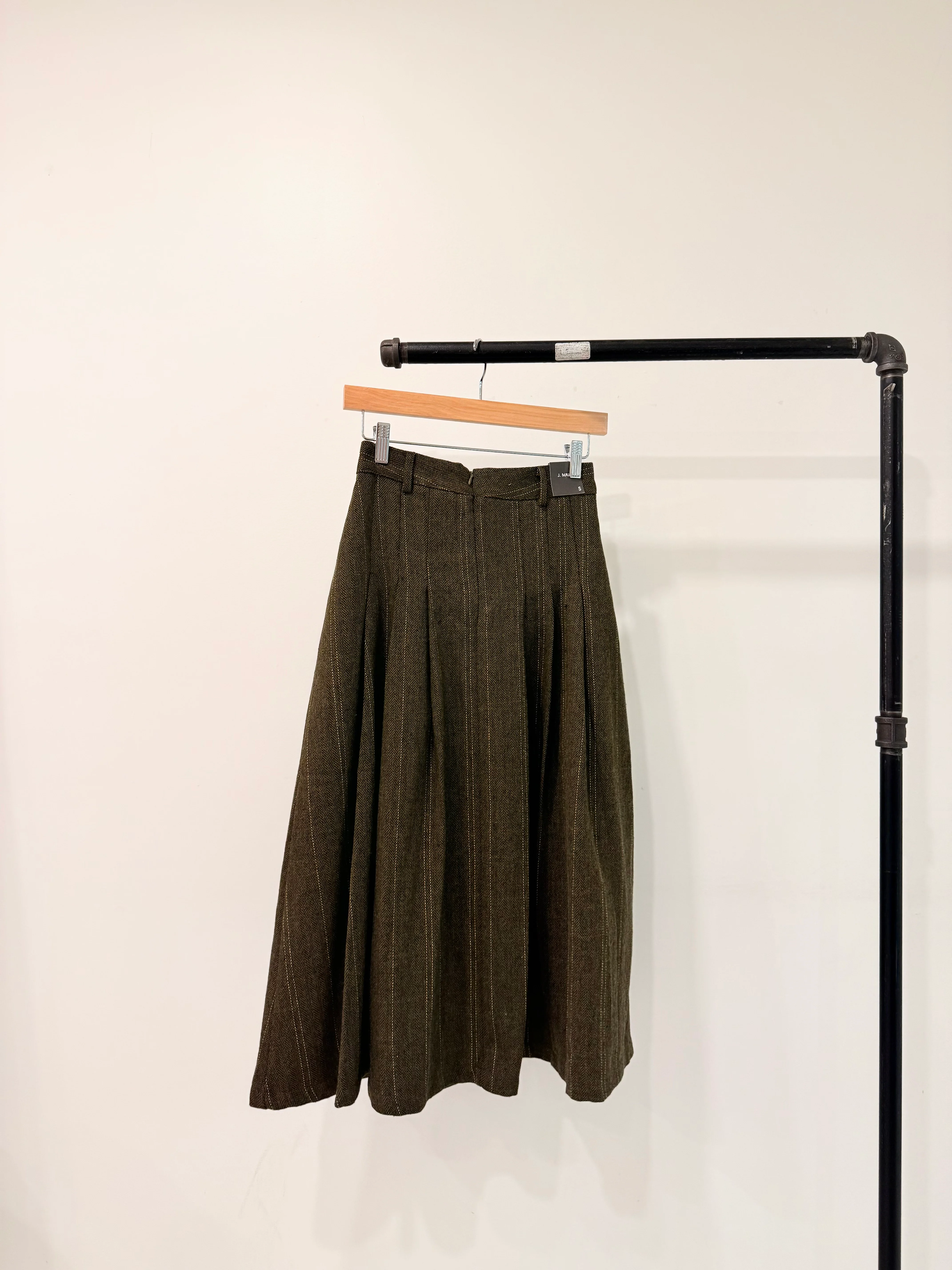 WEST Glen-plaid maxi skirt - Image 13