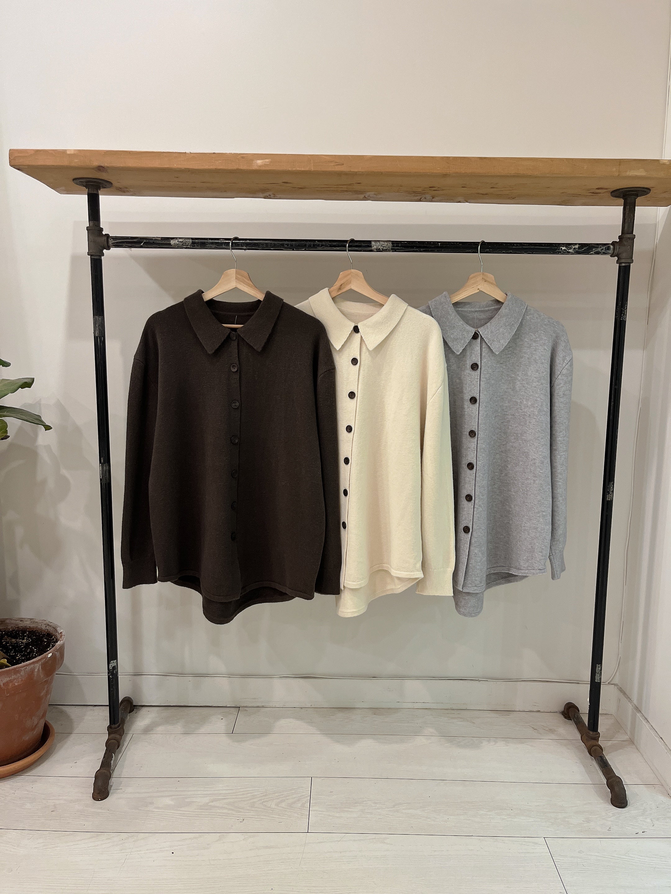 WEZY Oversized knit shirt - Image 6