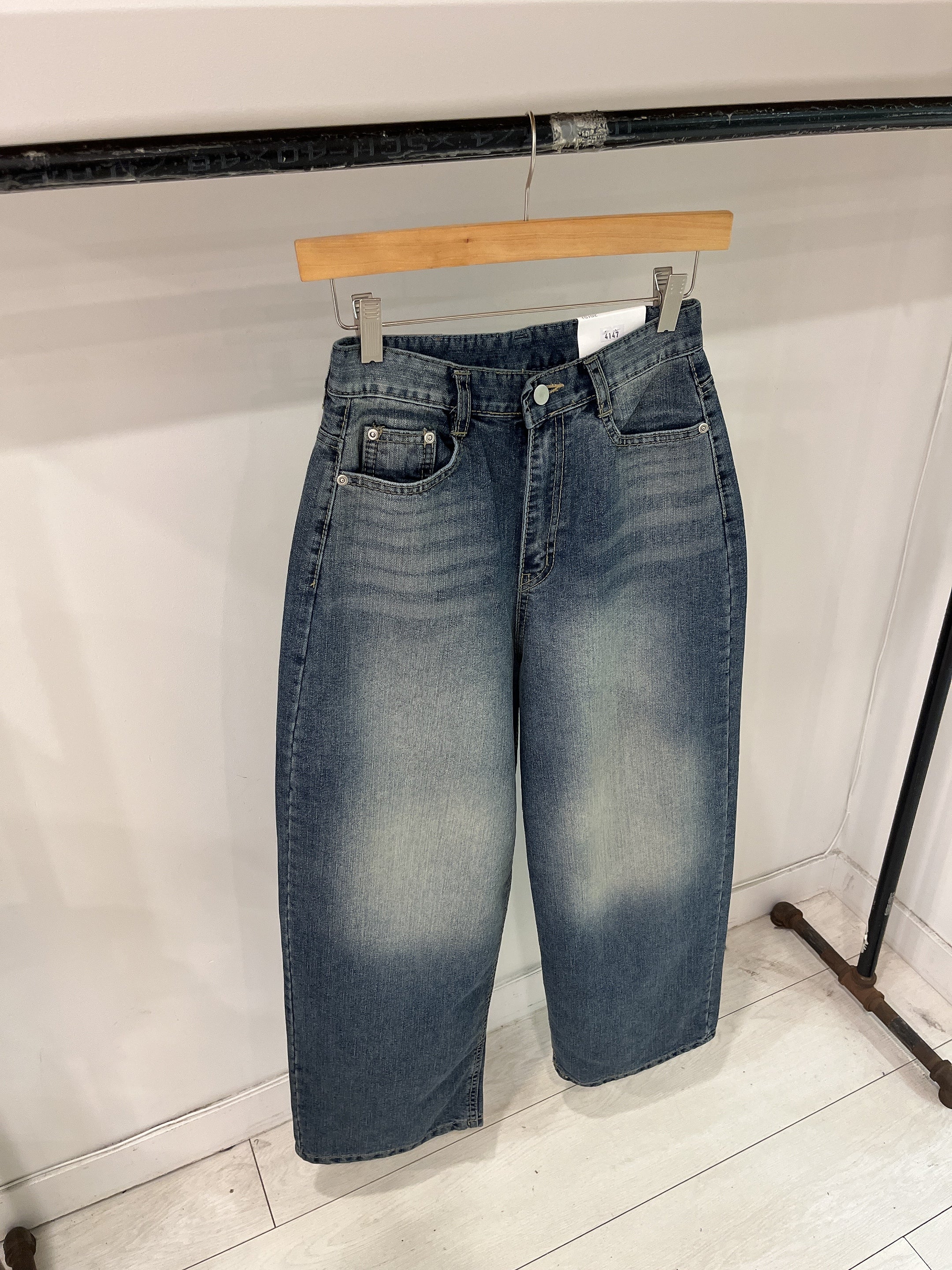 ZAKU Acid washed baggy jeans - Image 11