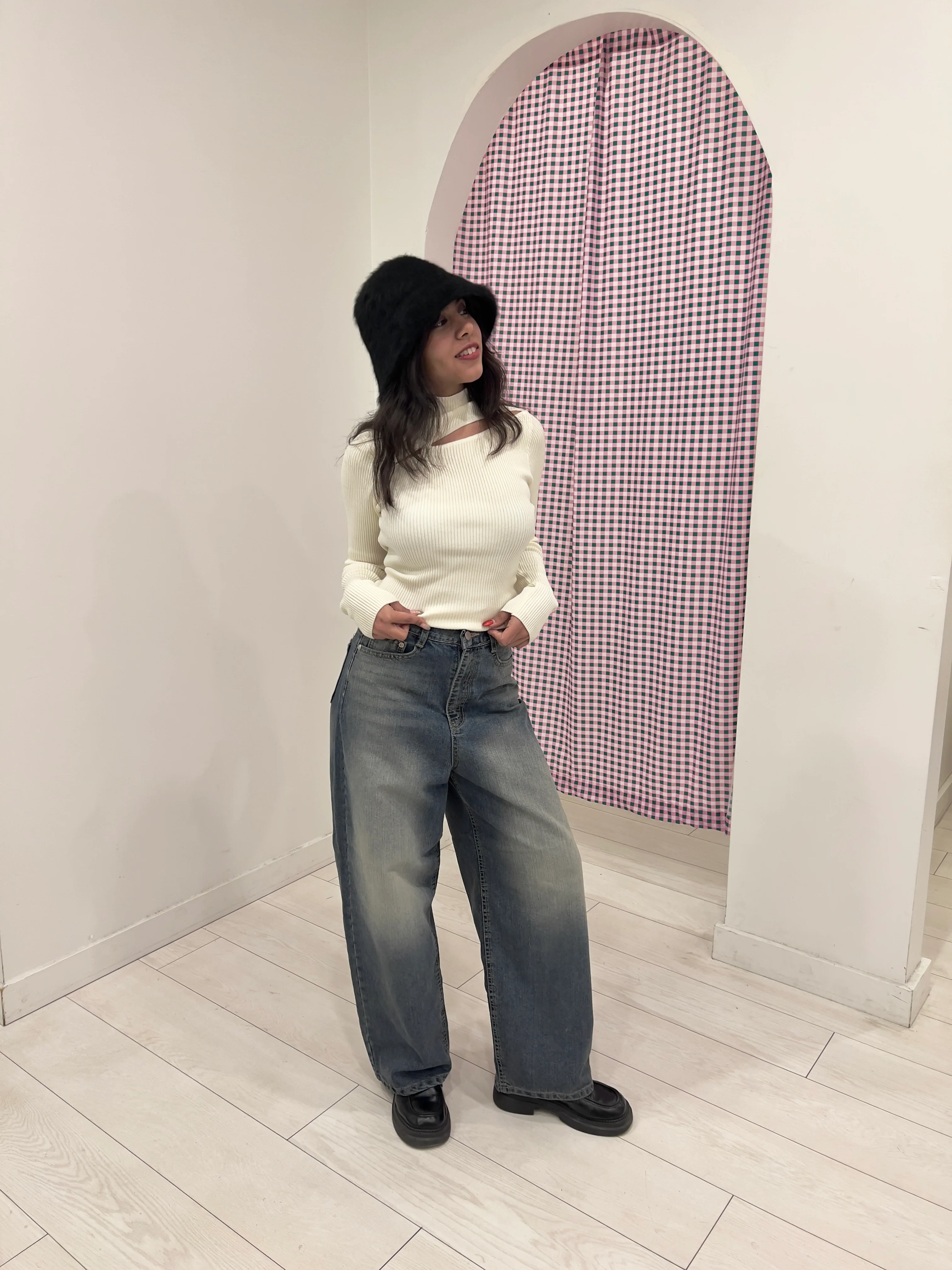 ZAKU Acid washed baggy jeans - Image 5
